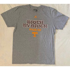 Adidas The Go-To Tee Tennessee Volunteers Brick by Brick #VolByVol Men's L